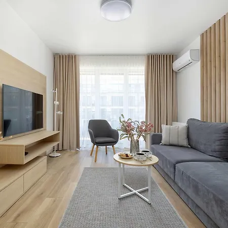 Sunday Klimatyzowany Z Parkingiem I Balkonem Oraz By Renters Appartement *